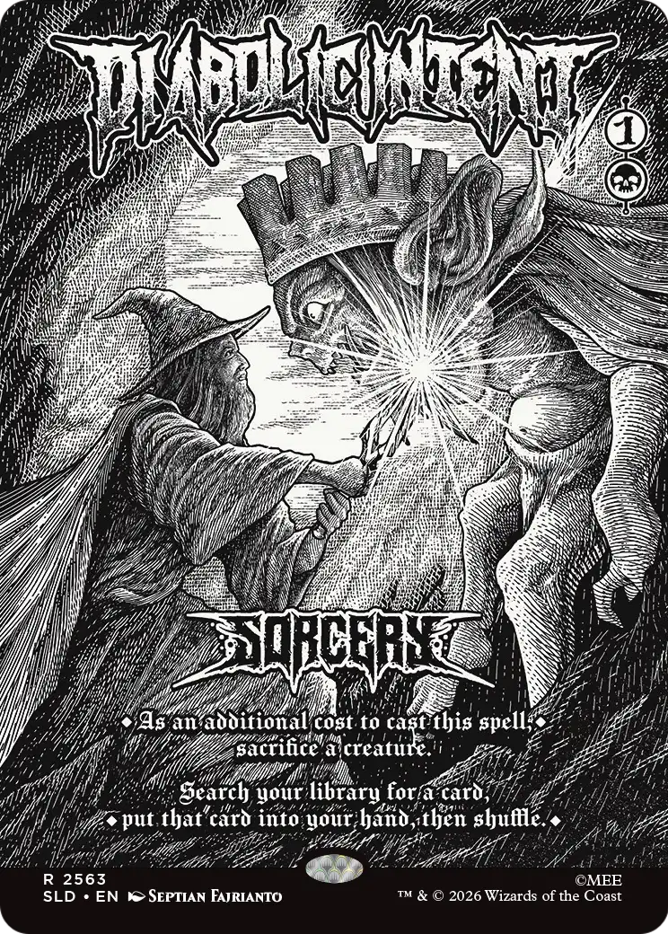 Diabolic Intent [Secret Lair Drop Series] | Gate City Games LLC