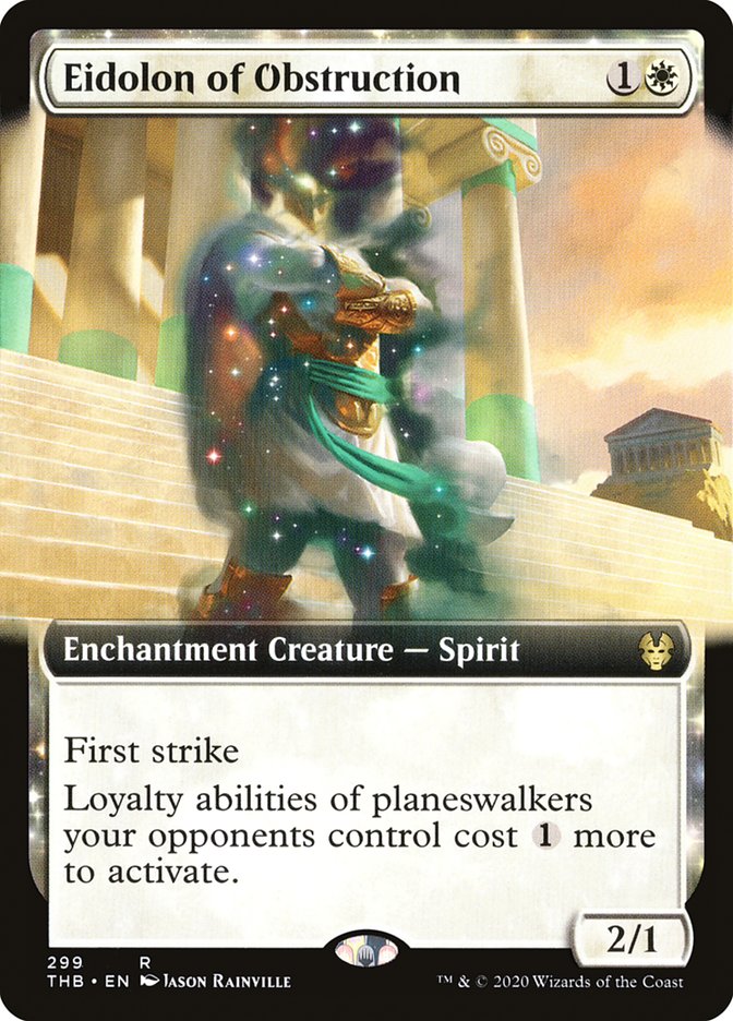Eidolon of Obstruction (Extended Art) [Theros Beyond Death] | Gate City Games LLC