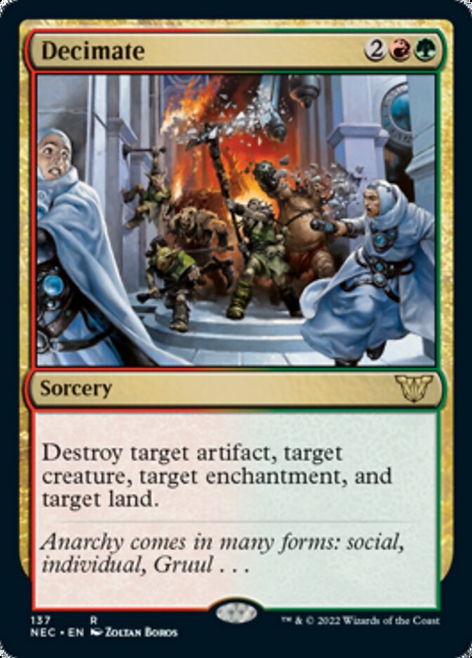 Decimate [Kamigawa: Neon Dynasty Commander] | Gate City Games LLC