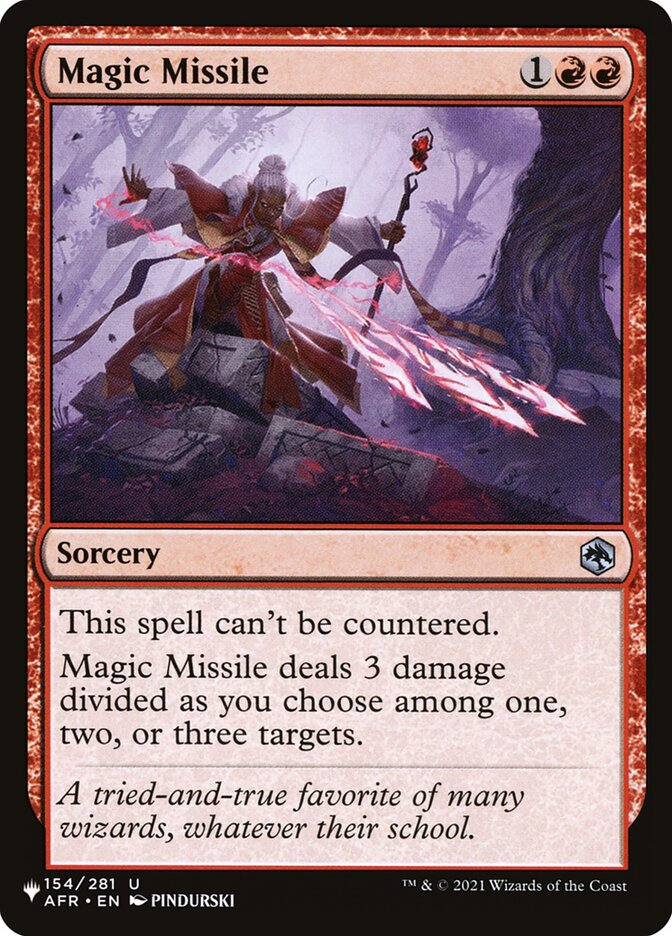 Magic Missile [The List] | Gate City Games LLC