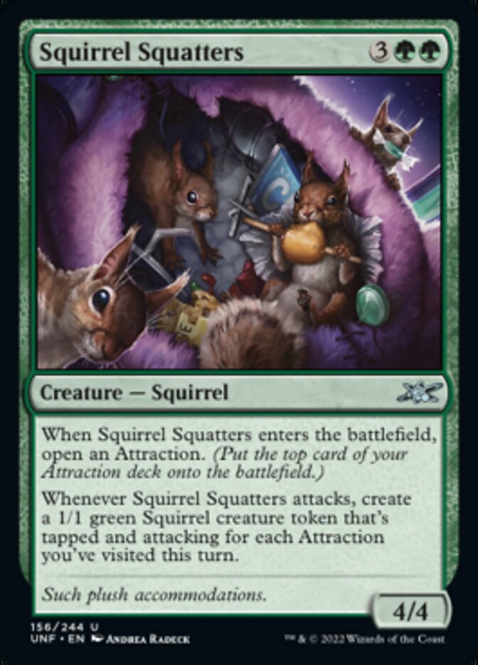 Squirrel Squatters [Unfinity] | Gate City Games LLC