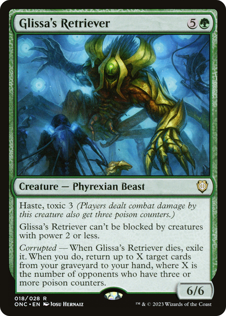 Glissa's Retriever [Phyrexia: All Will Be One Commander] | Gate City Games LLC