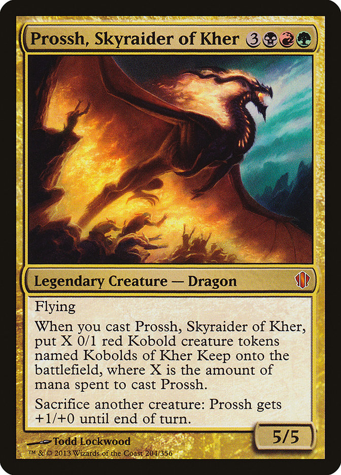 Prossh, Skyraider of Kher [Commander 2013] | Gate City Games LLC