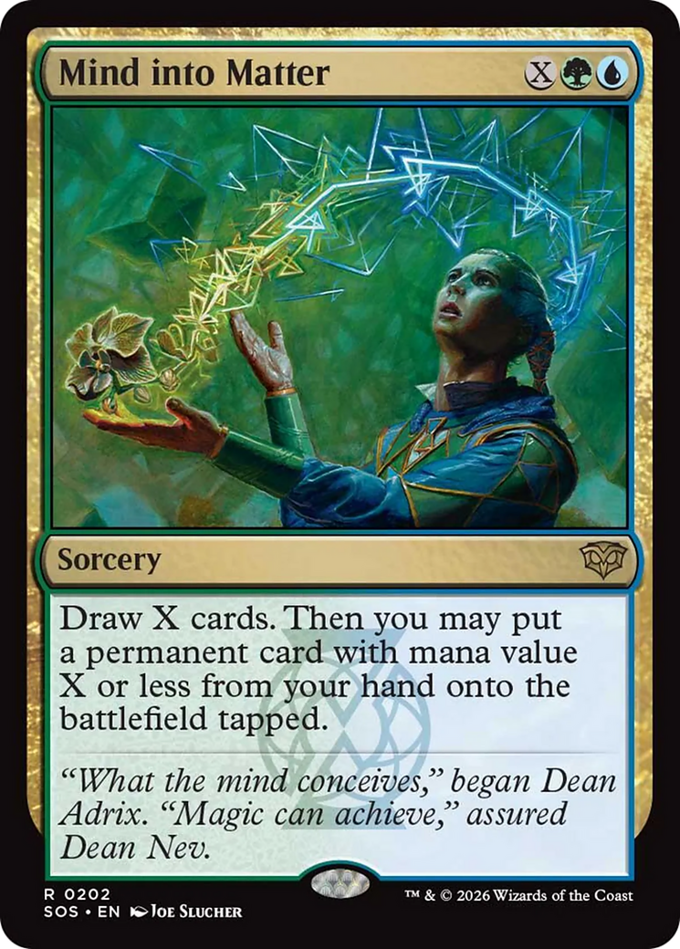 Mind into Matter [Secrets of Strixhaven] | Gate City Games LLC