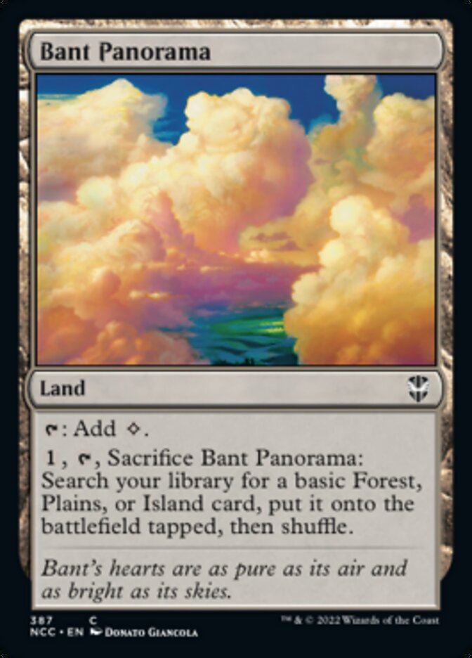 Bant Panorama [Streets of New Capenna Commander] | Gate City Games LLC