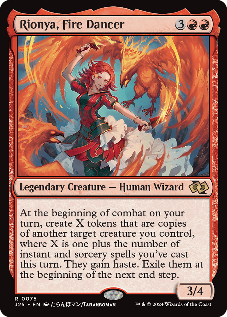 Rionya, Fire Dancer (Anime) [Foundations Jumpstart] | Gate City Games LLC