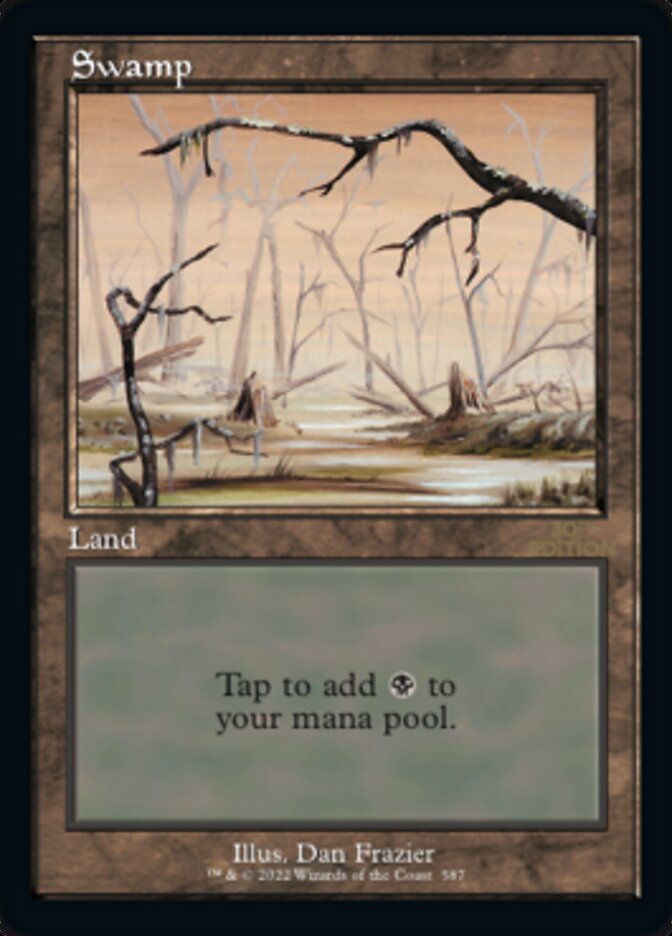 Swamp (Retro) (587) [30th Anniversary Edition] | Gate City Games LLC