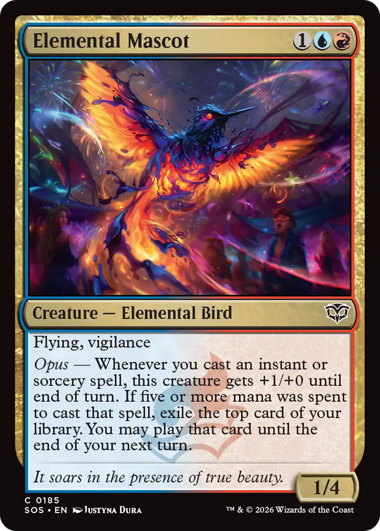 Elemental Mascot [Secrets of Strixhaven] | Gate City Games LLC