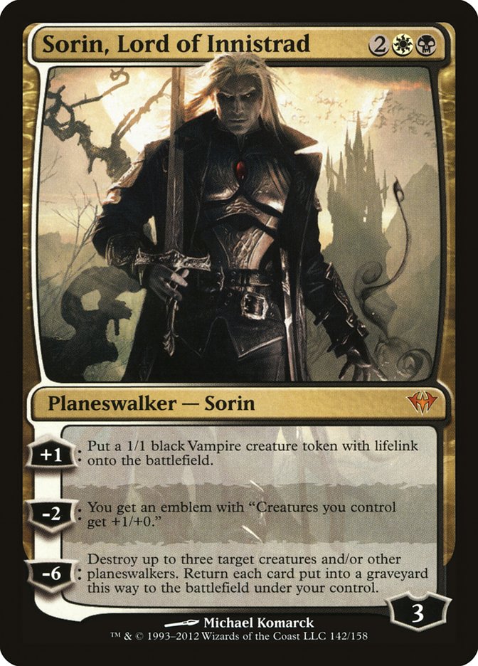 Sorin, Lord of Innistrad [Dark Ascension] | Gate City Games LLC