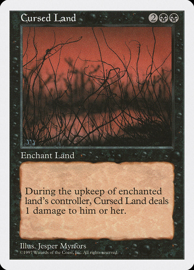 Cursed Land [Fifth Edition] | Gate City Games LLC