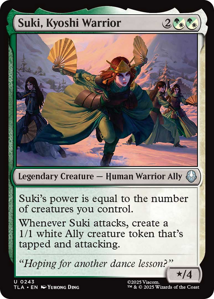 Suki, Kyoshi Warrior [Avatar: The Last Airbender] | Gate City Games LLC