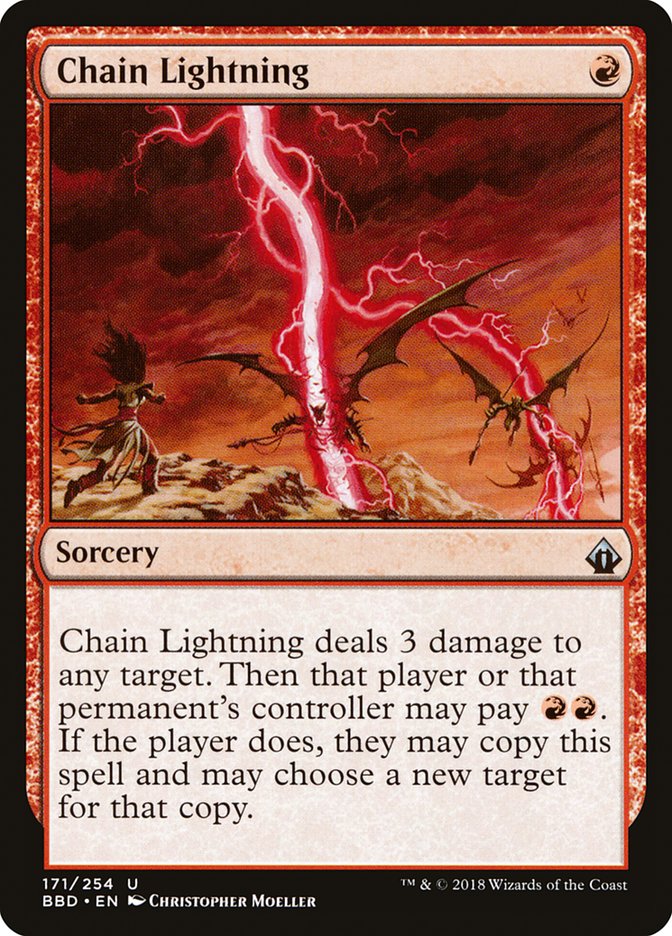Chain Lightning [Battlebond] | Gate City Games LLC