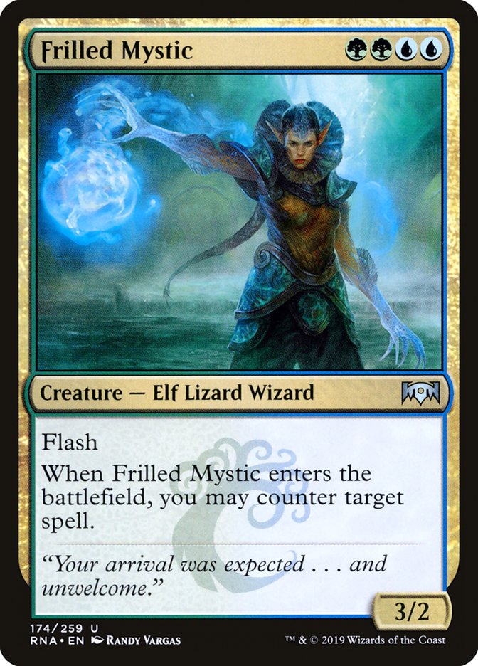 Frilled Mystic [Ravnica Allegiance] | Gate City Games LLC