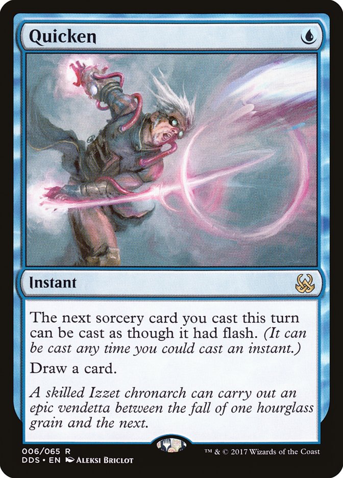 Quicken [Duel Decks: Mind vs. Might] | Gate City Games LLC