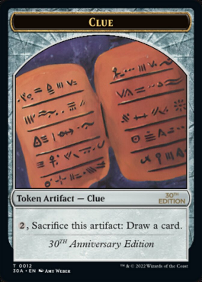 Clue Token (012) [30th Anniversary Tokens] | Gate City Games LLC