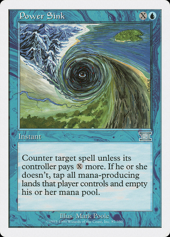 Power Sink [Classic Sixth Edition] | Gate City Games LLC