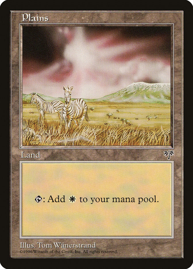 Plains (Zebras / Signature on Left) [Mirage] | Gate City Games LLC