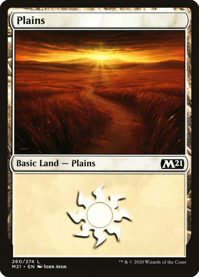 Plains (260) [Core Set 2021] | Gate City Games LLC