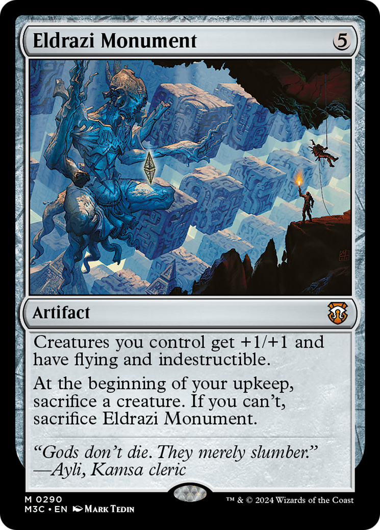 Eldrazi Monument (Ripple Foil) [Modern Horizons 3 Commander] | Gate City Games LLC