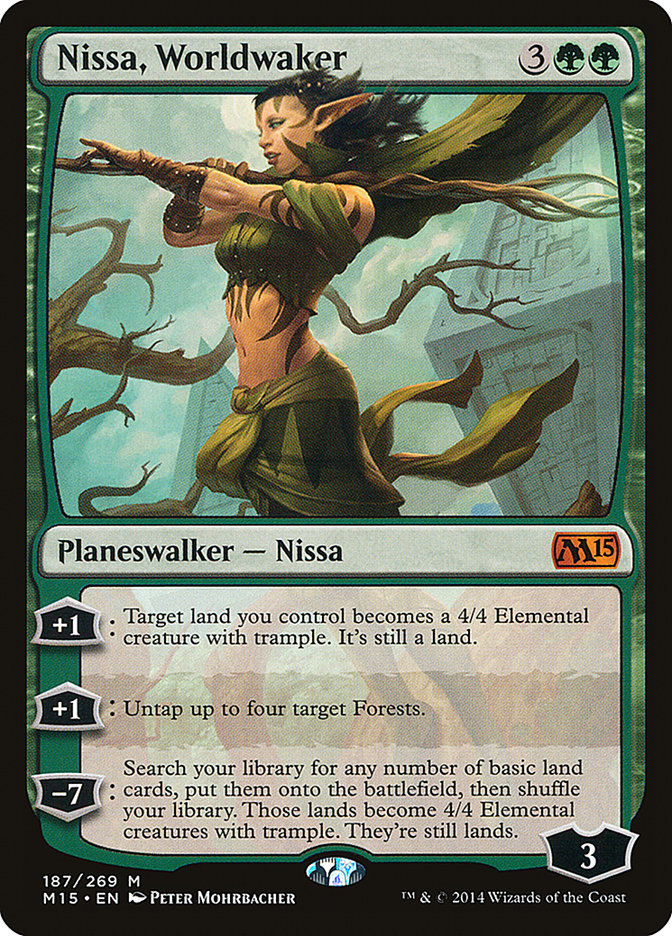 Nissa, Worldwaker [Magic 2015] | Gate City Games LLC