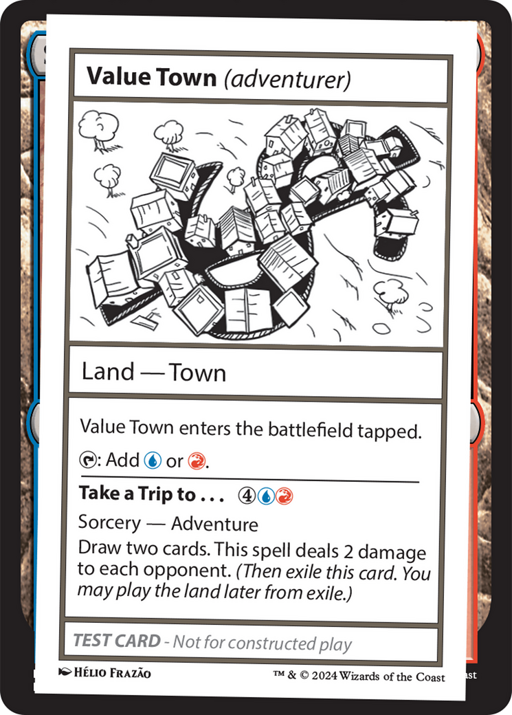 Value Town (adventurer) [Mystery Booster 2 Playtest Cards] | Gate City Games LLC