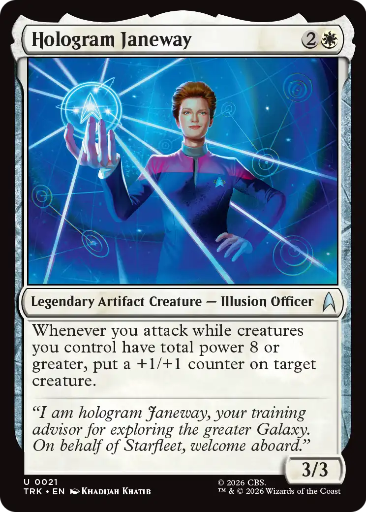 Hologram Janeway [Star Trek] | Gate City Games LLC