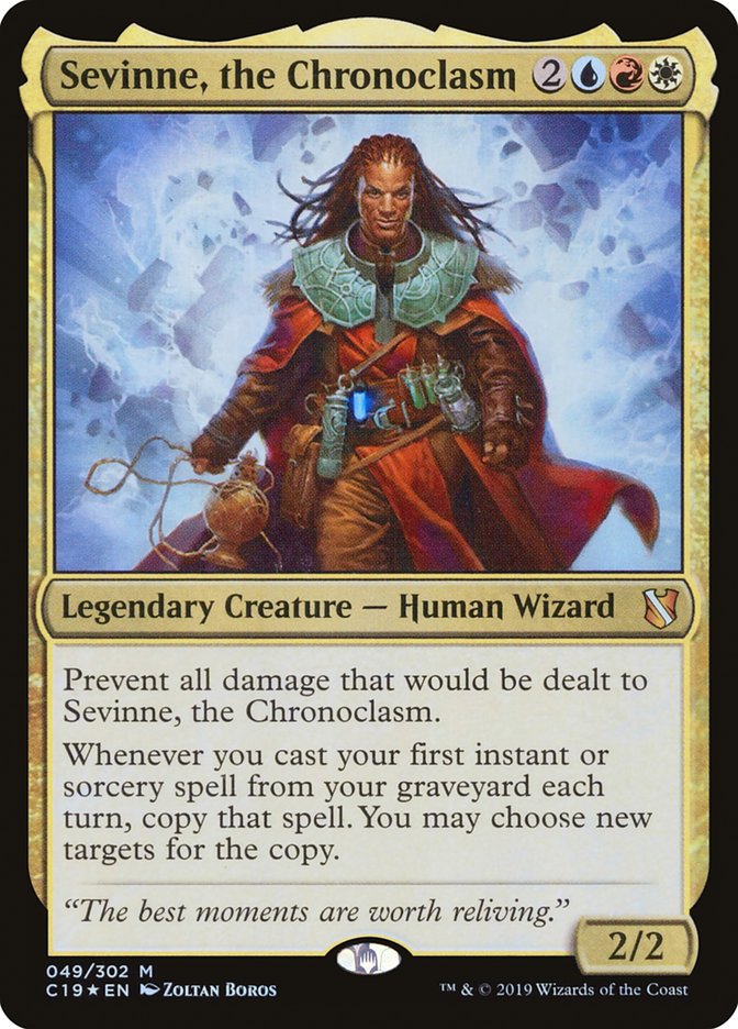 Sevinne, the Chronoclasm [Commander 2019] | Gate City Games LLC