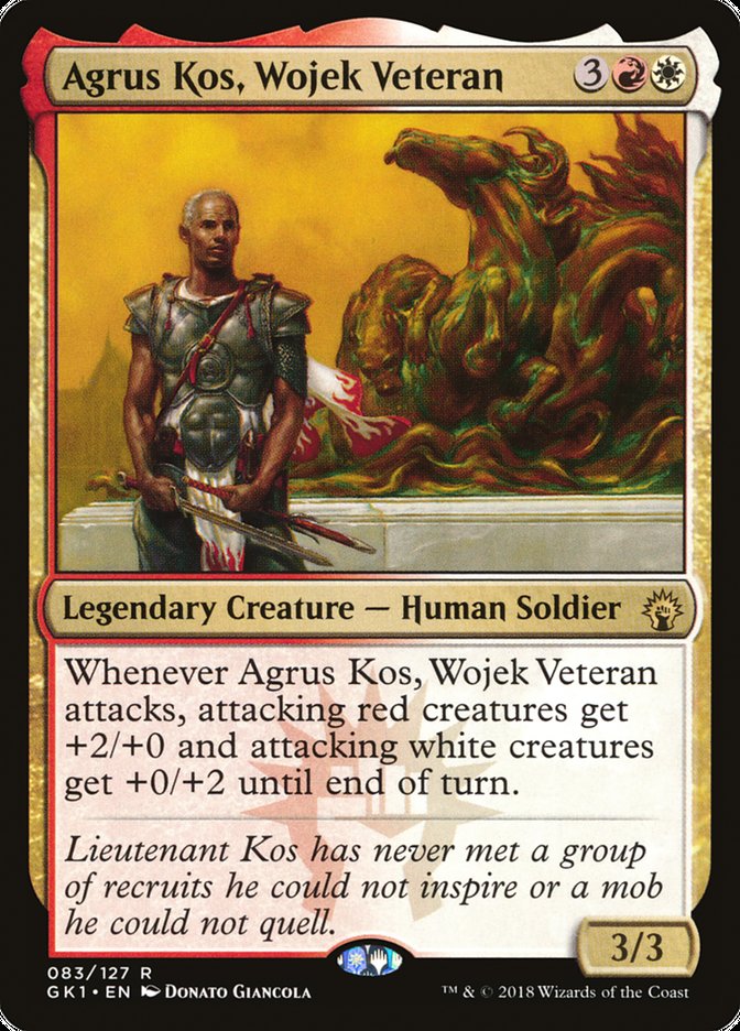 Agrus Kos, Wojek Veteran [Guilds of Ravnica Guild Kit] | Gate City Games LLC