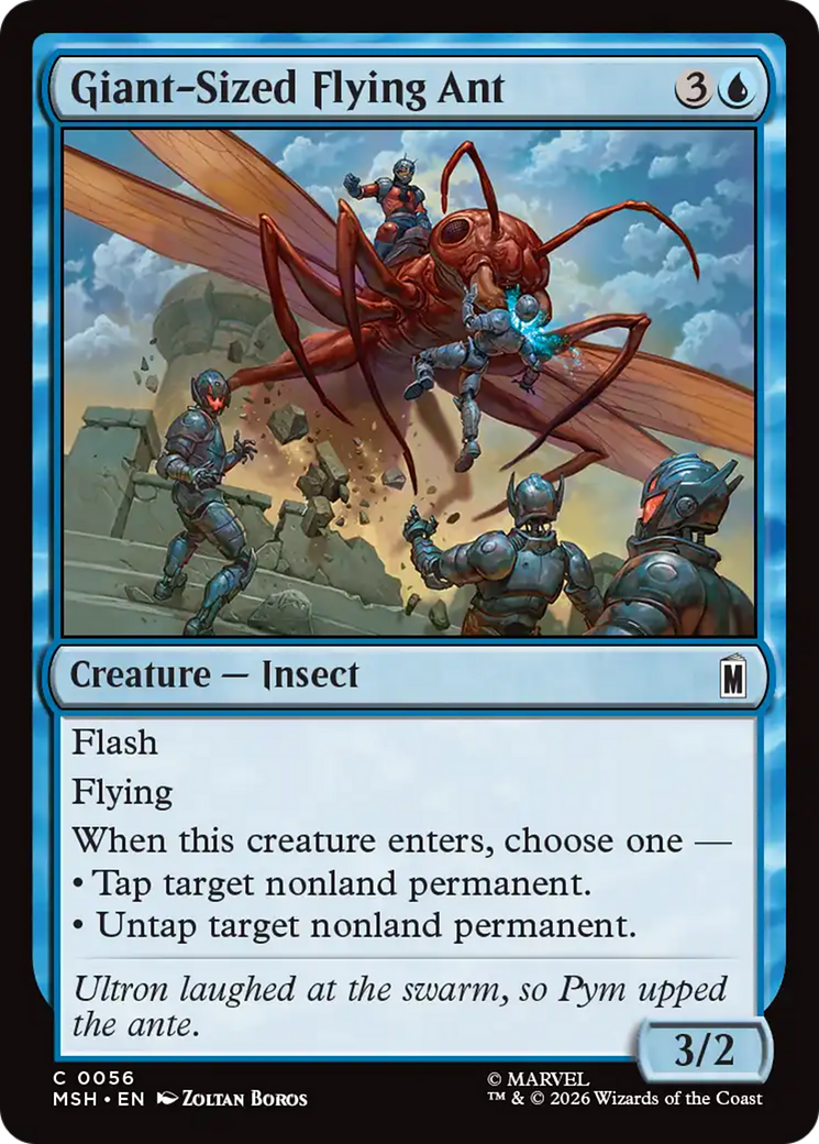 Giant-Sized Flying Ant [Marvel Super Heroes] | Gate City Games LLC