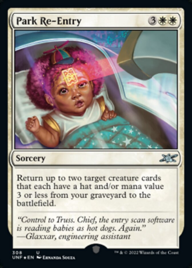 Park Re-Entry (Galaxy Foil) [Unfinity] | Gate City Games LLC
