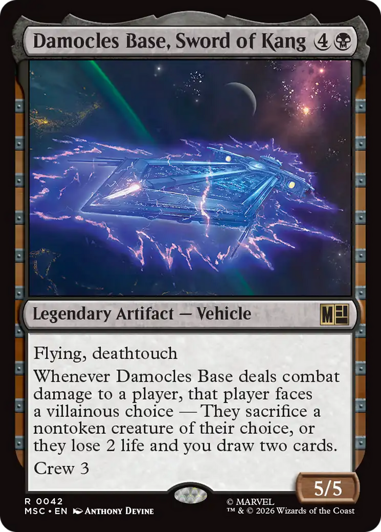 Damocles Base, Sword of Kang [Marvel Super Heroes Commander] | Gate City Games LLC
