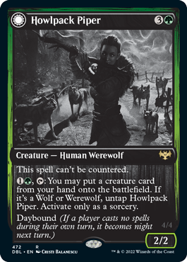 Howlpack Piper // Wildsong Howler [Innistrad: Double Feature] | Gate City Games LLC