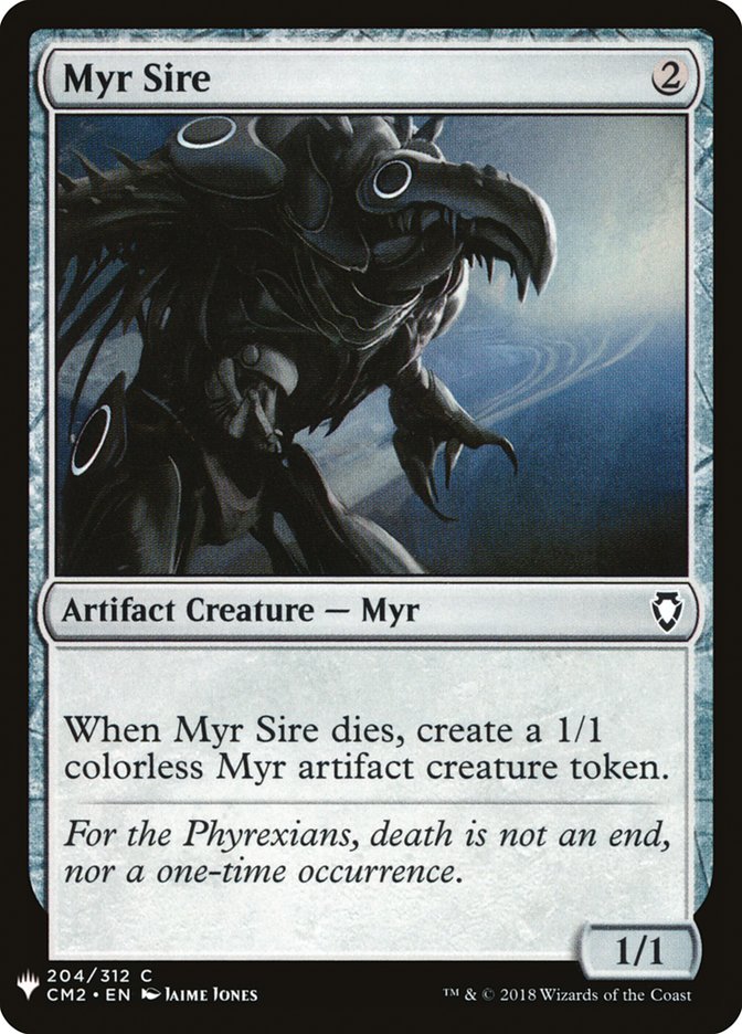 Myr Sire [Mystery Booster] | Gate City Games LLC