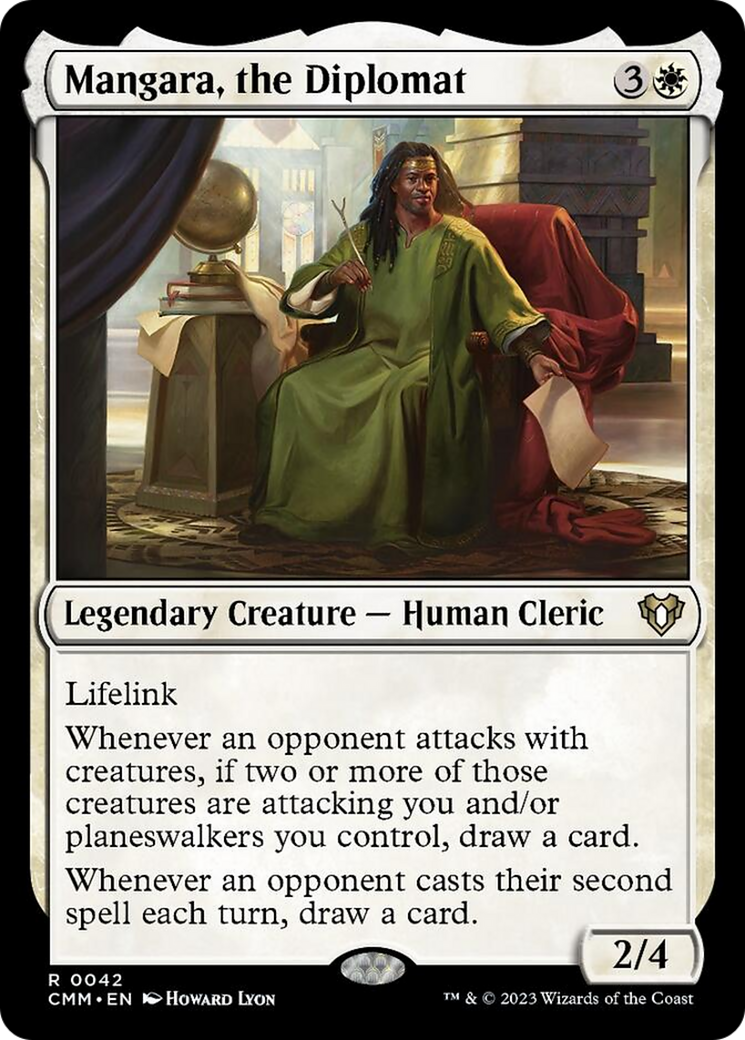 Mangara, the Diplomat [Commander Masters] | Gate City Games LLC
