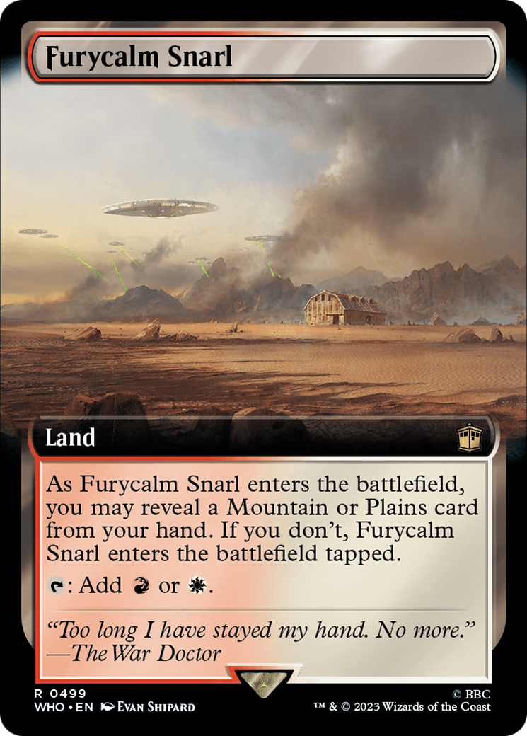 Furycalm Snarl (Extended Art) [Doctor Who] | Gate City Games LLC