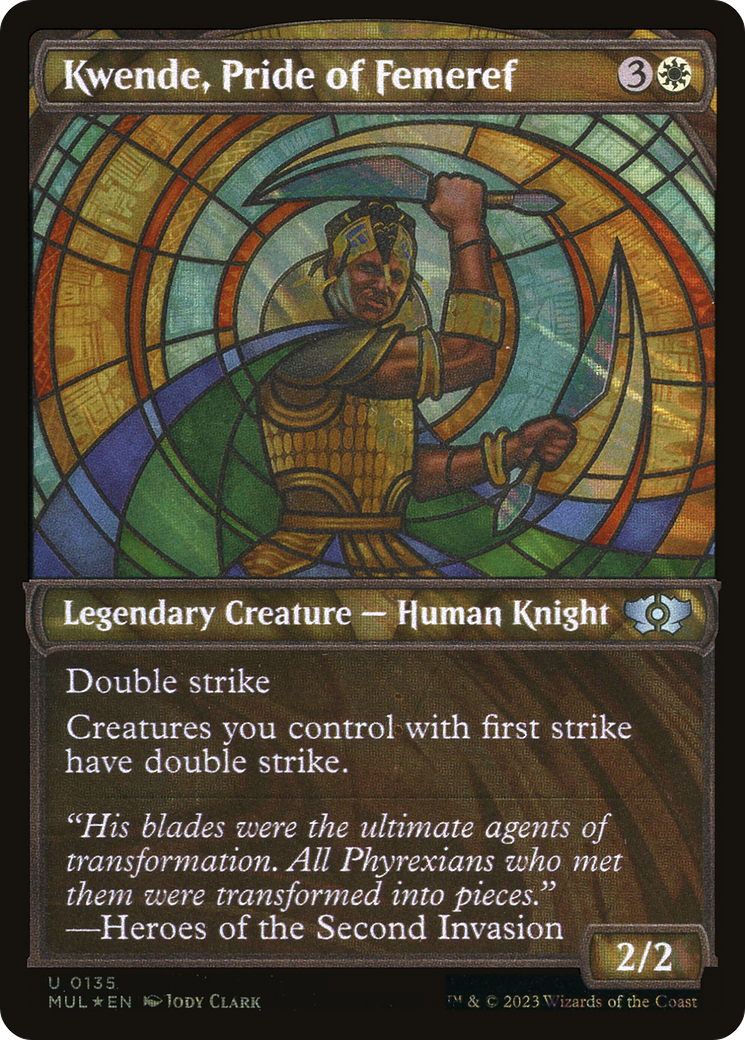 Kwende, Pride of Femeref (Halo Foil) [Multiverse Legends] | Gate City Games LLC
