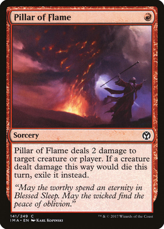 Pillar of Flame [Iconic Masters] | Gate City Games LLC