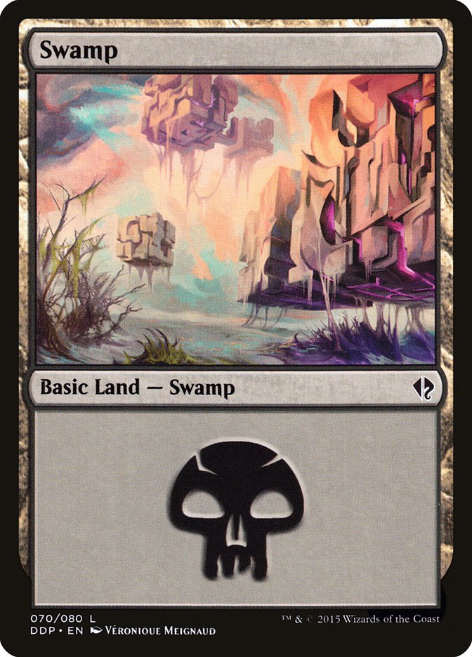 Swamp (70) [Duel Decks: Zendikar vs. Eldrazi] | Gate City Games LLC