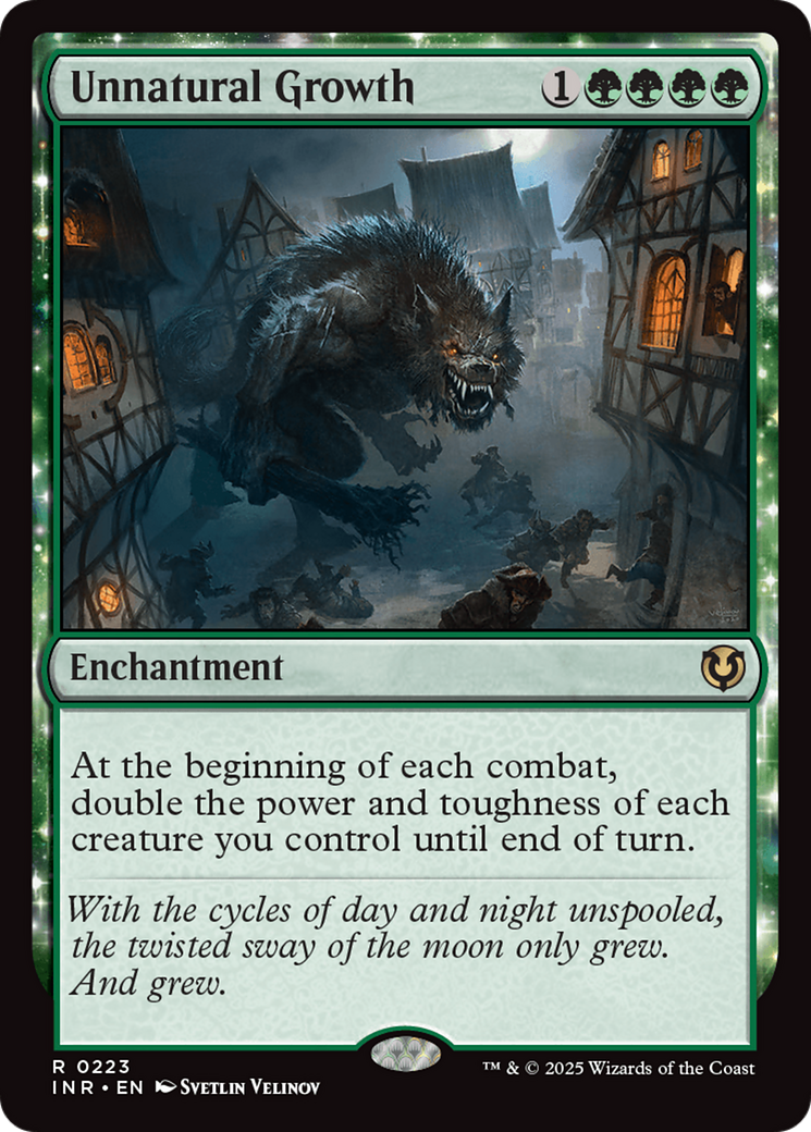 Unnatural Growth [Innistrad Remastered] | Gate City Games LLC