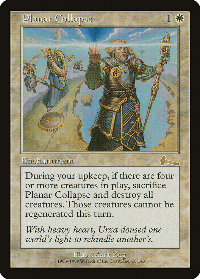 Planar Collapse [Urza's Legacy] | Gate City Games LLC