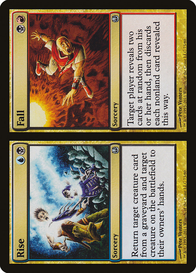 Rise // Fall [Duel Decks: Ajani vs. Nicol Bolas] | Gate City Games LLC