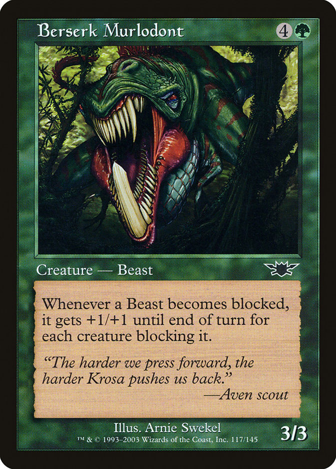 Berserk Murlodont [Legions] | Gate City Games LLC