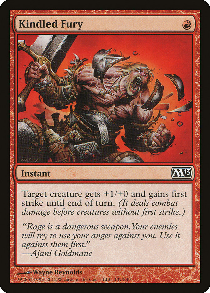 Kindled Fury [Magic 2013] | Gate City Games LLC