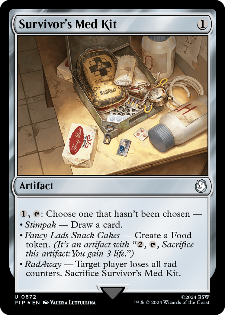 Survivor's Med Kit (Surge Foil) [Fallout] | Gate City Games LLC