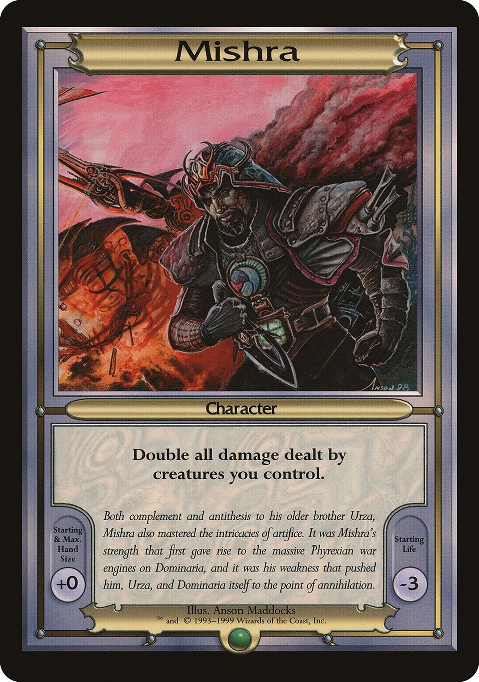 Mishra [Vanguard Series] | Gate City Games LLC