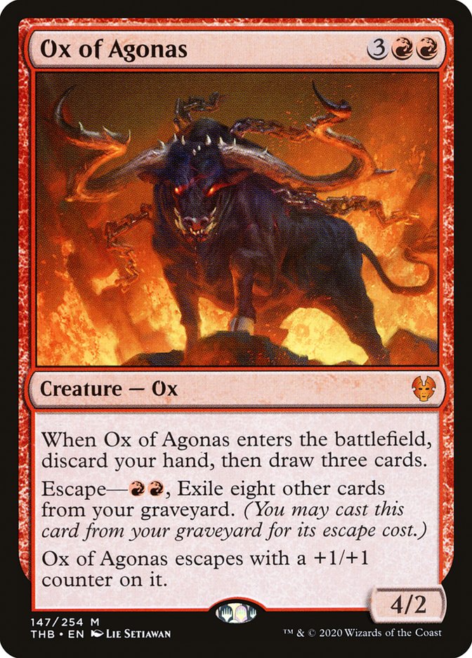 Ox of Agonas [Theros Beyond Death] | Gate City Games LLC