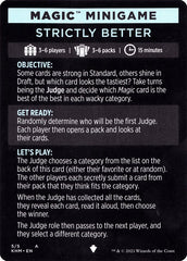 Strictly Better (Magic Minigame) [Kaldheim Minigame] | Gate City Games LLC