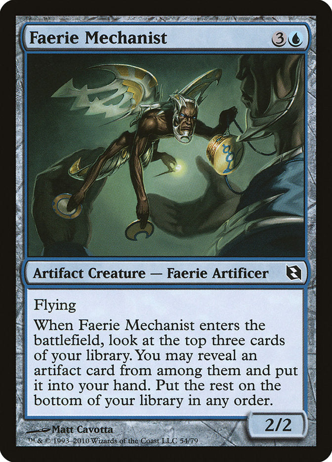 Faerie Mechanist [Duel Decks: Elspeth vs. Tezzeret] | Gate City Games LLC
