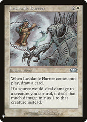 Lashknife Barrier [Mystery Booster] | Gate City Games LLC