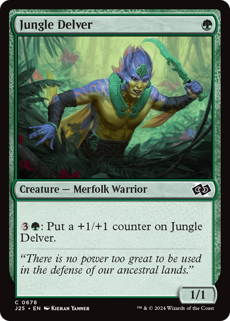 Jungle Delver [Foundations Jumpstart] | Gate City Games LLC